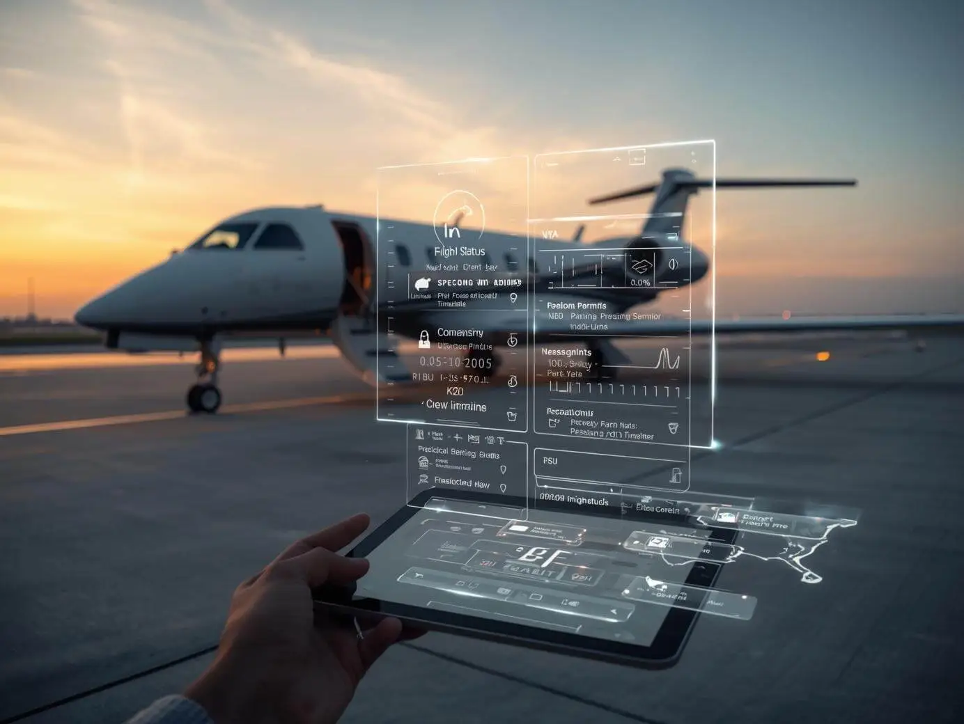 Live updates and digital records dashboard